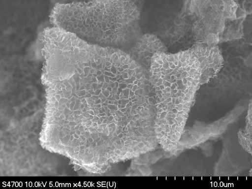 3d honeycomb-structured graphene Image