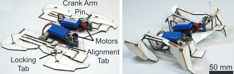 Self-assembling robot