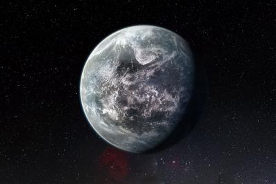 Exoplanet, artist's impression