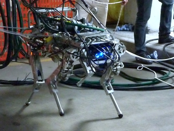 hyq robot outdoor test