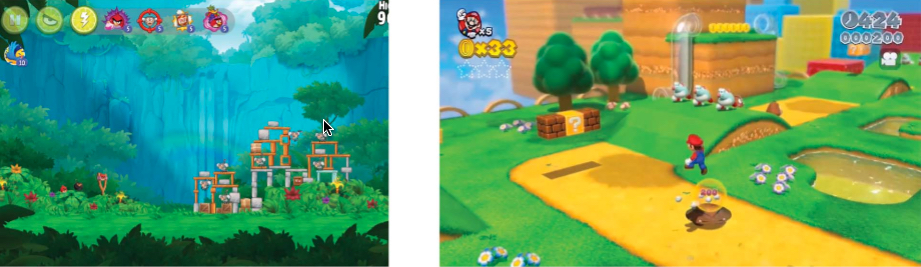 2D vs 3D video games