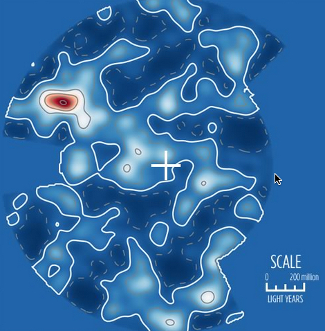 3D map of the universe
