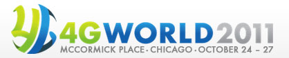 4G World 2011 logo