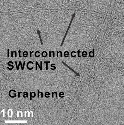 CNTs-in-graphene