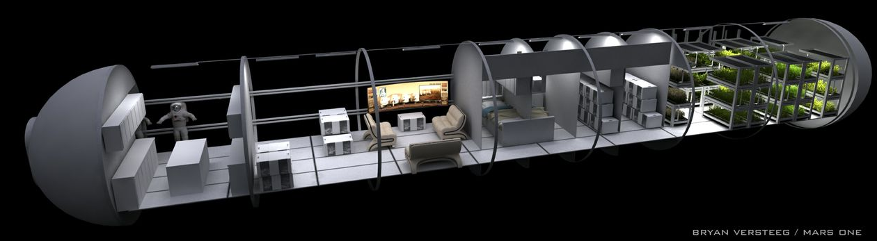 Mars One Full habitat
