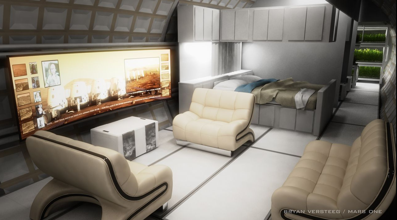 Mars One habitat