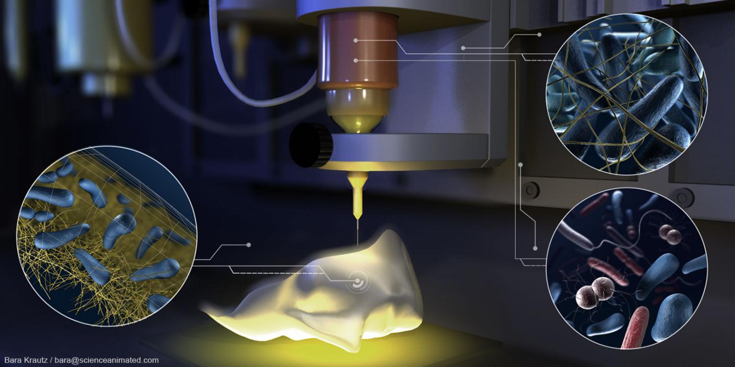 Printing Bacteria