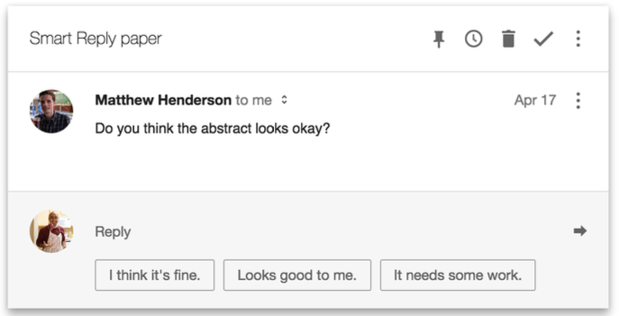 Smart Reply paper