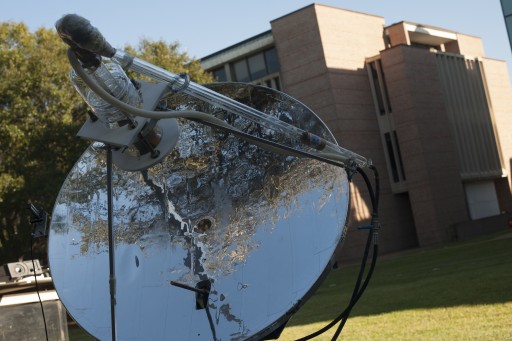 Solar steam device