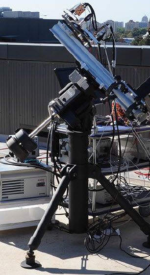 Spectrum splitting prototype setup