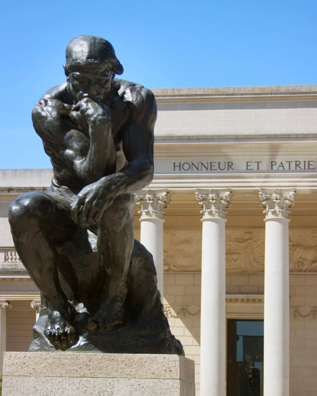 The Thinker - Auguste Rodin - one