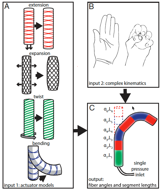 actuator for complex input motion