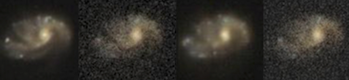 astrophysical images of a galaxy