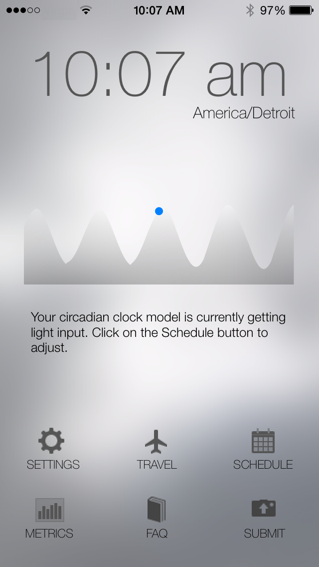 Entrain iOS app