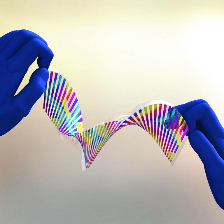 chameleon-like artificial skin