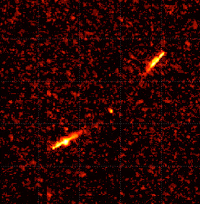 cosmic ray particle hit