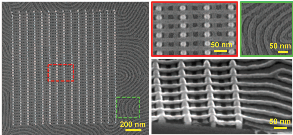 etched bilayer structure