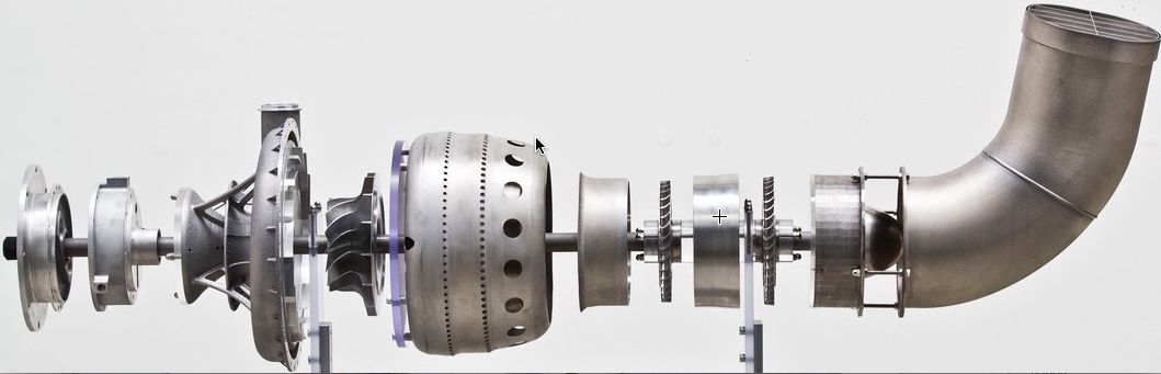 first 3D-printed jet engine