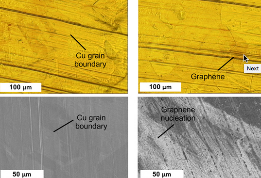 forming graphene layer