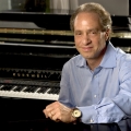 Ray Kurzweil (with the Kurzweil Model 150 electronic piano) Circa 2003