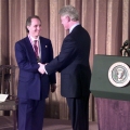 Ray Kurzweil receiving the National Medal of Technology
