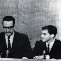 Steve Allen and Ray Kurzweil (age 16) on