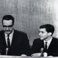 Steve Allen and Ray Kurzweil (age 16) on 