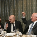 Ray Kurzweil having lunch with President Mikhail Gorbachev on April 12, 2005 at the Massachusetts Software Council annual meeting (Ray is on the MSC Board of Trustees)