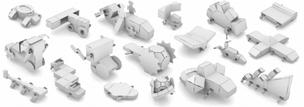 gallery of robot designs