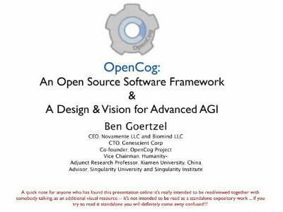Ben Goertzel at AGI11