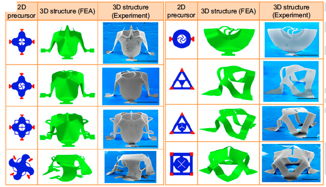 hybrid mesostructures