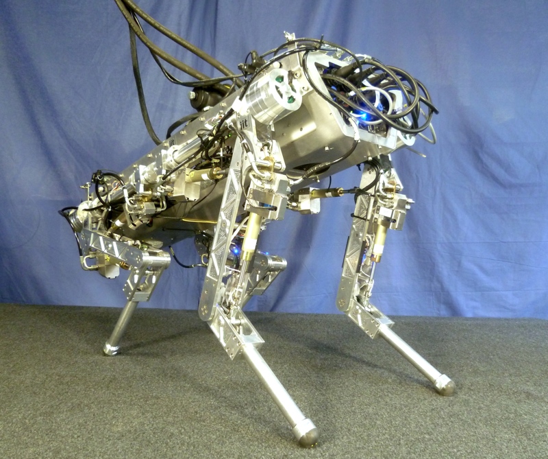 HyQ hydraulic quadruped robot