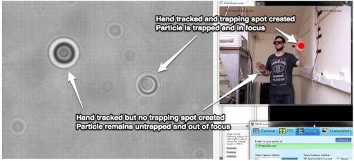kinect_optical_tweezers
