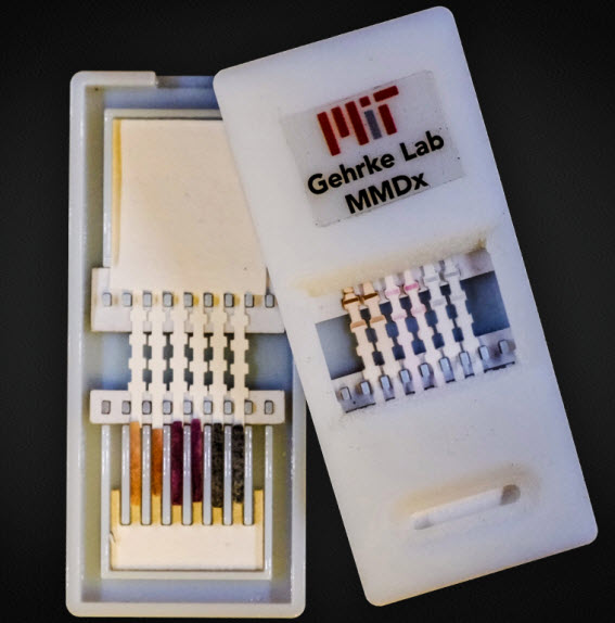 paper diagnostic device can detect Ebola