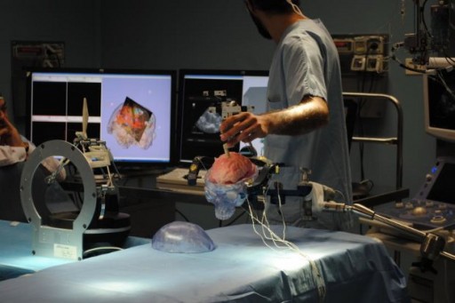 Robotic neurosurgery