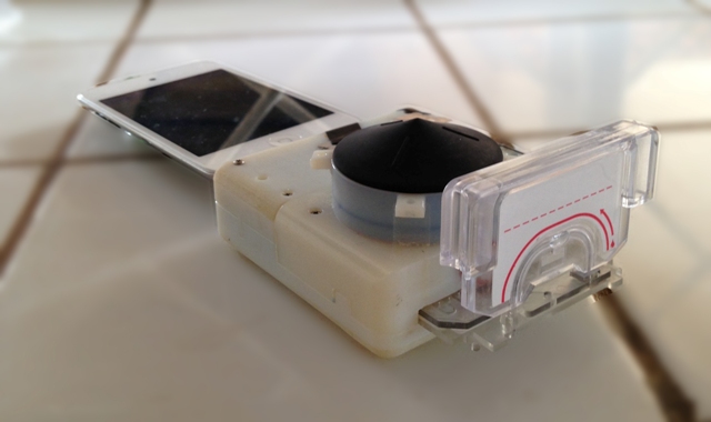 smartphone dongle runs assays