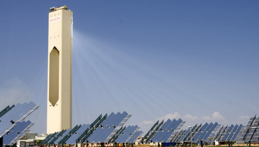 solar power tower