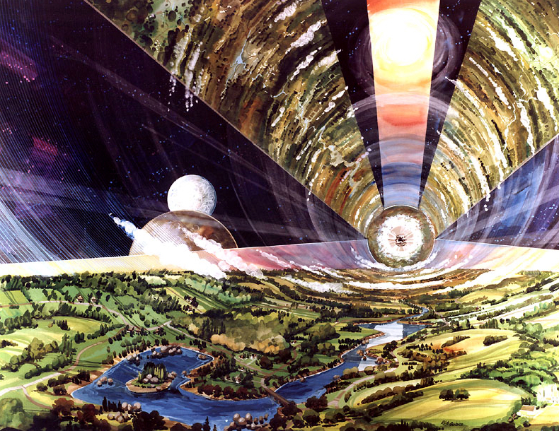space colony - Rick Guidice