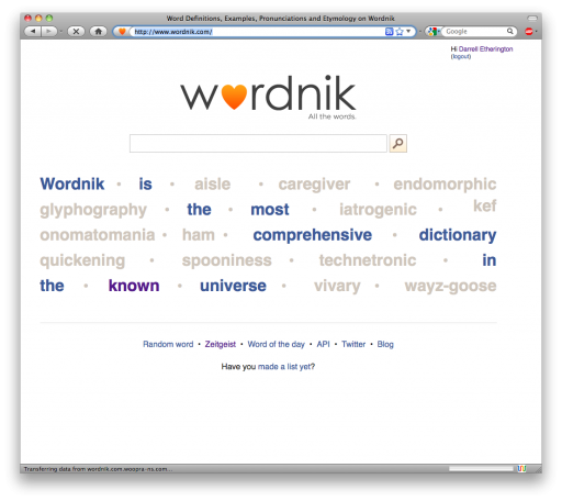 Wordnik